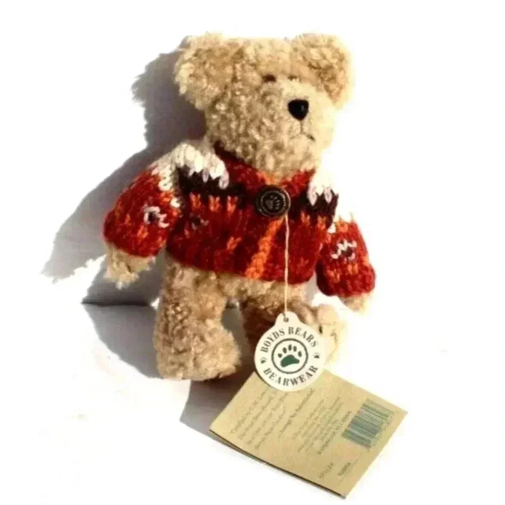 Vtg 1999 Ashley Huntington Boyds Collection Teddy Bear Stuffed 20th Anniv
